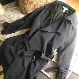 Trench Coat with Gorgeous Sleeve Detailing